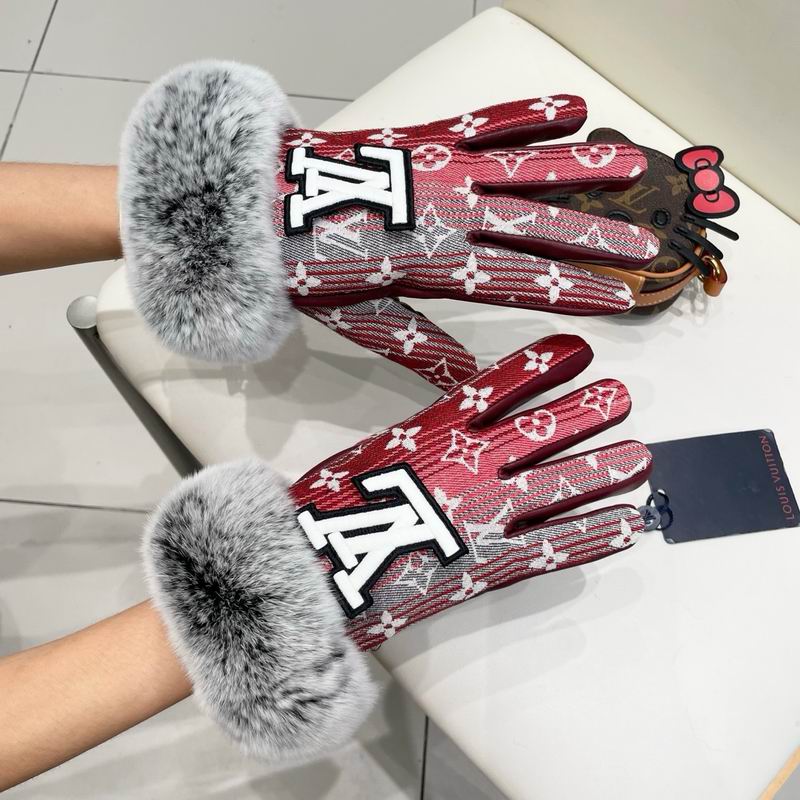 LV Gloves M L 010257